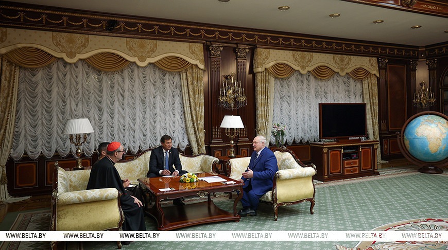 Belarusian president, Pope's special envoy reaffirm  importance of dialogue for mutual understanding 