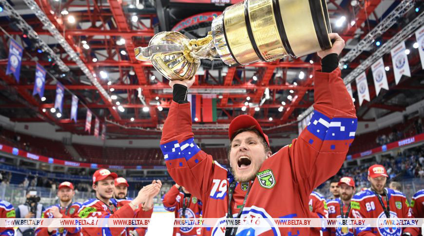 Lukashenko congratulates HC Yunost Minsk on winning President’s Cup
