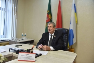 Член Савета Рэспублікі Міхаіл Русы правёў у Глыбокім прыём грамадзян