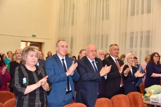 У Глыбокім прайшла ўрачыстасць у гонар 90-годдзя сярэдняй школы №1 ім. П. В. Сухога