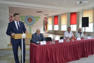 Глыбоцкі мясакамбінат наведаў міністр антыманапольнага рэгулявання і гандлю Аляксей Багданаў