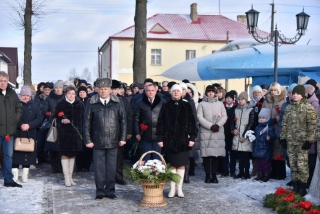 У Глыбокім   адзначылі   Дзень   памяці   воінаў -інтэрнацыяналістаў