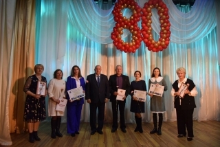 Урачыстае мерапрыемства, прысвечанае 80-годдзю з дня ўтварэння санітарна-эпідэміялагічнай службы Глыбоцкага раёна, прайшло ў гарадскім доме культуры
