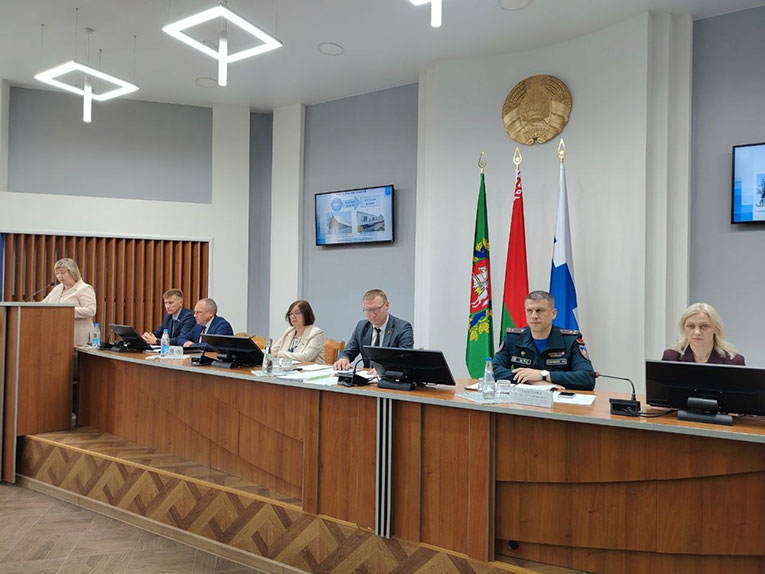Прошло заседание Глубокского райисполкома