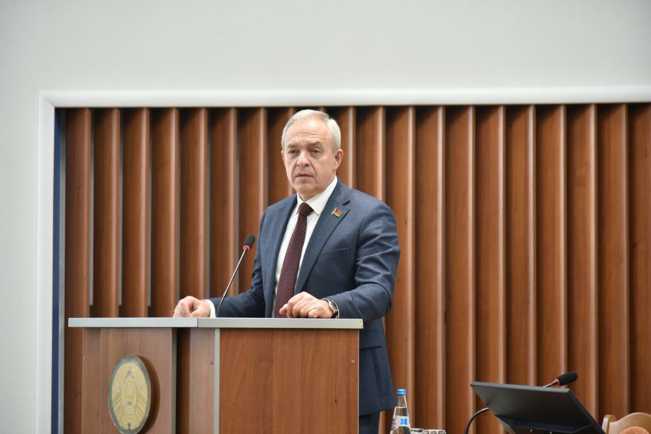 Старшыня Палаты прадстаўнікоў Нацыянальнага сходу Рэспублікі Беларусь Ігар Сергяенка правёў сустрэчу з кіруючым актывам Глыбоцкага раёна