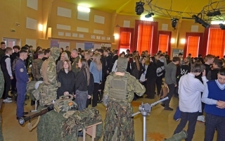 У Глыбоцкім гарадскім доме культуры прайшла акцыя "Гатовы Радзіме служыць!"