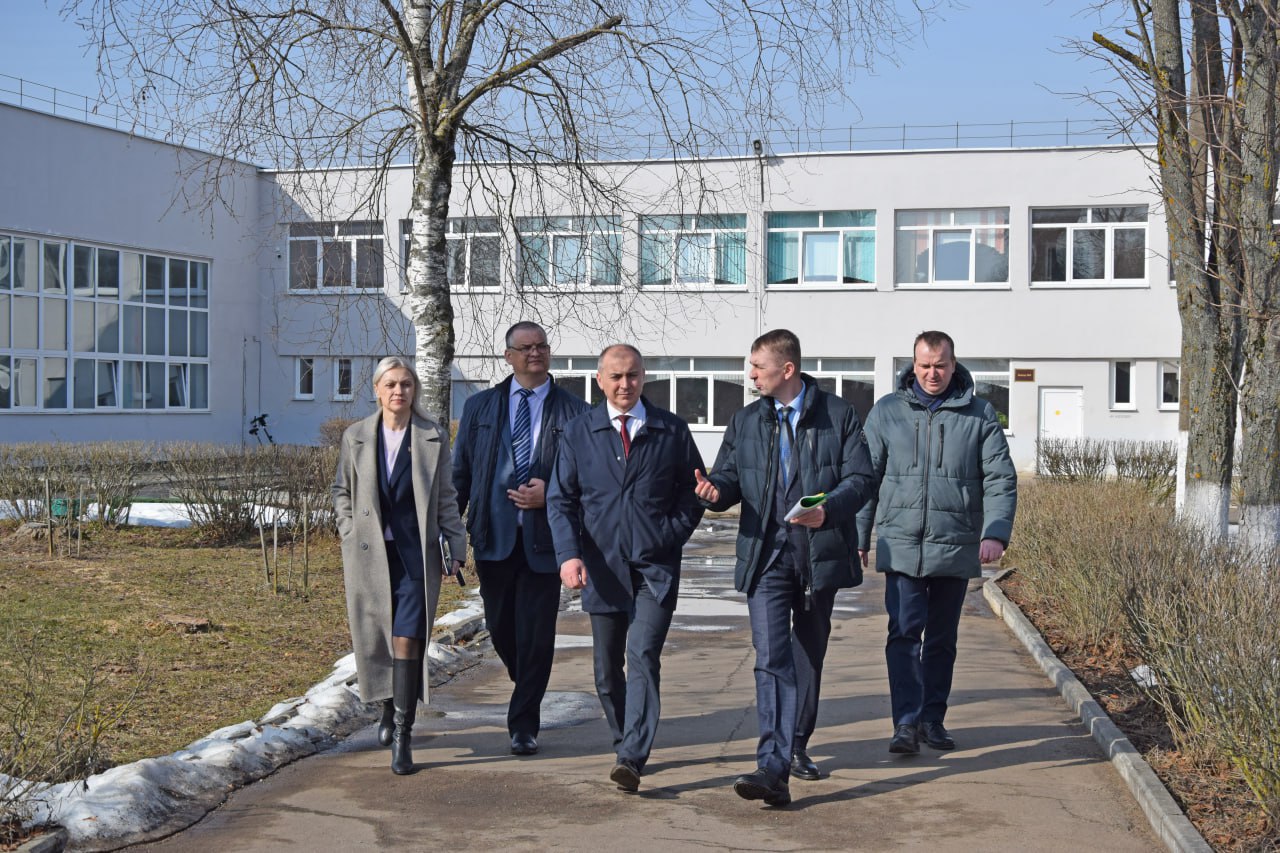 Состоялась рабочая поездка Владимира Юргевича в Глубокский район