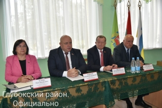 Глубокский район посетил председатель
Витебского областного Совета депутатов Дмитрий Демидов