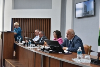 Старшыня Глыбоцкага райвыканкама Аляксандр Шубскі правёў пазачарговае пасяджэнне райвыканкама